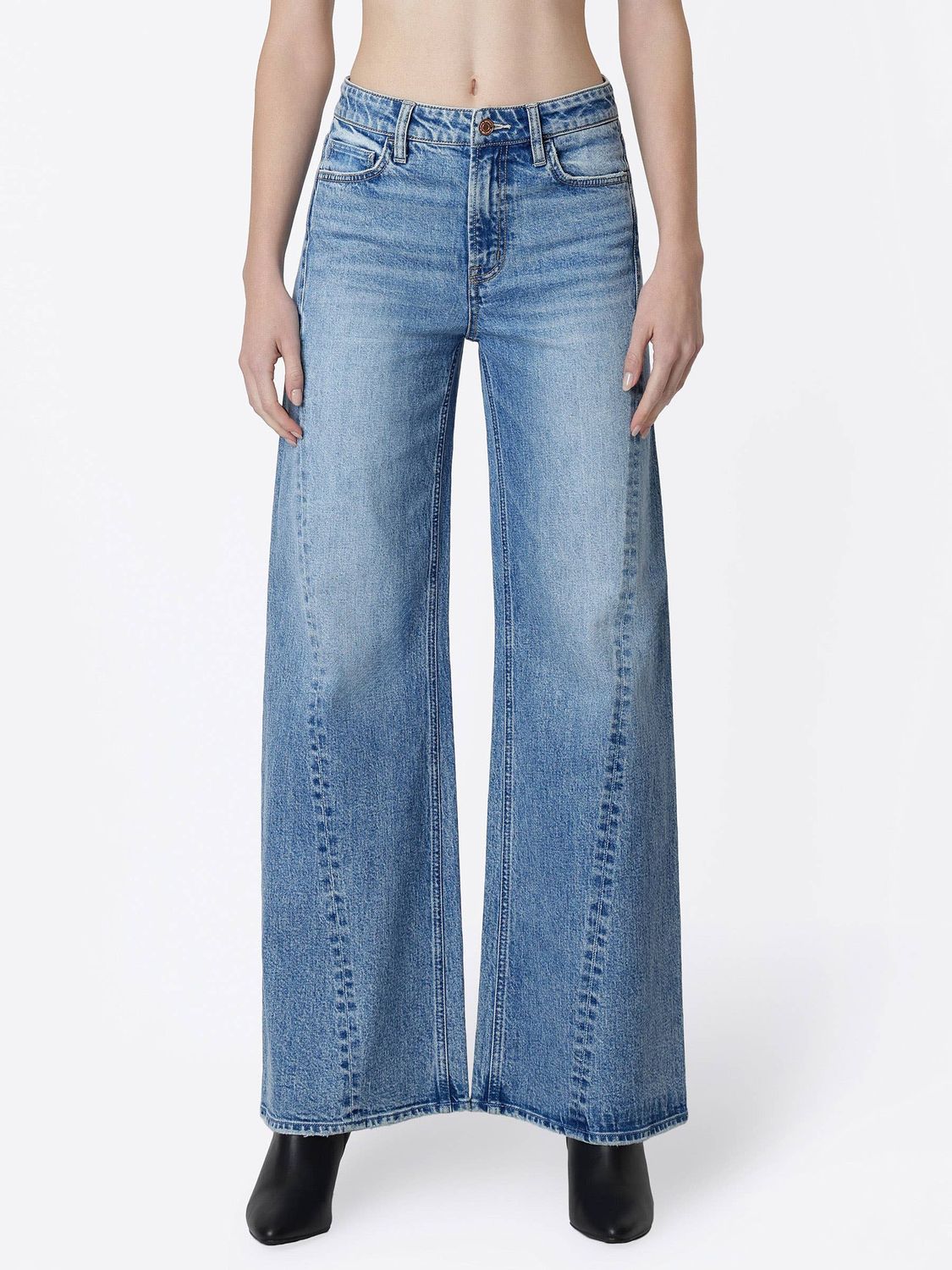 The Philanthropic Wide Leg Jean, Color: PHILANTHROPIC, Size: 28