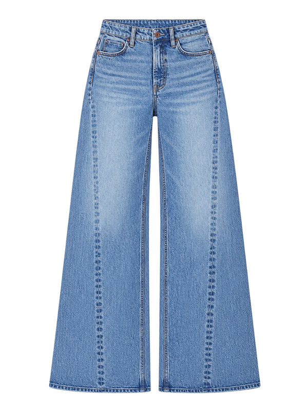 The Philanthropic Wide Leg Jean