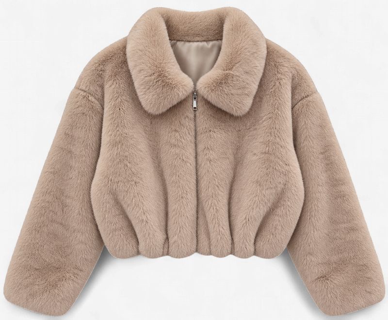 The Fur Real Cropped Jacket