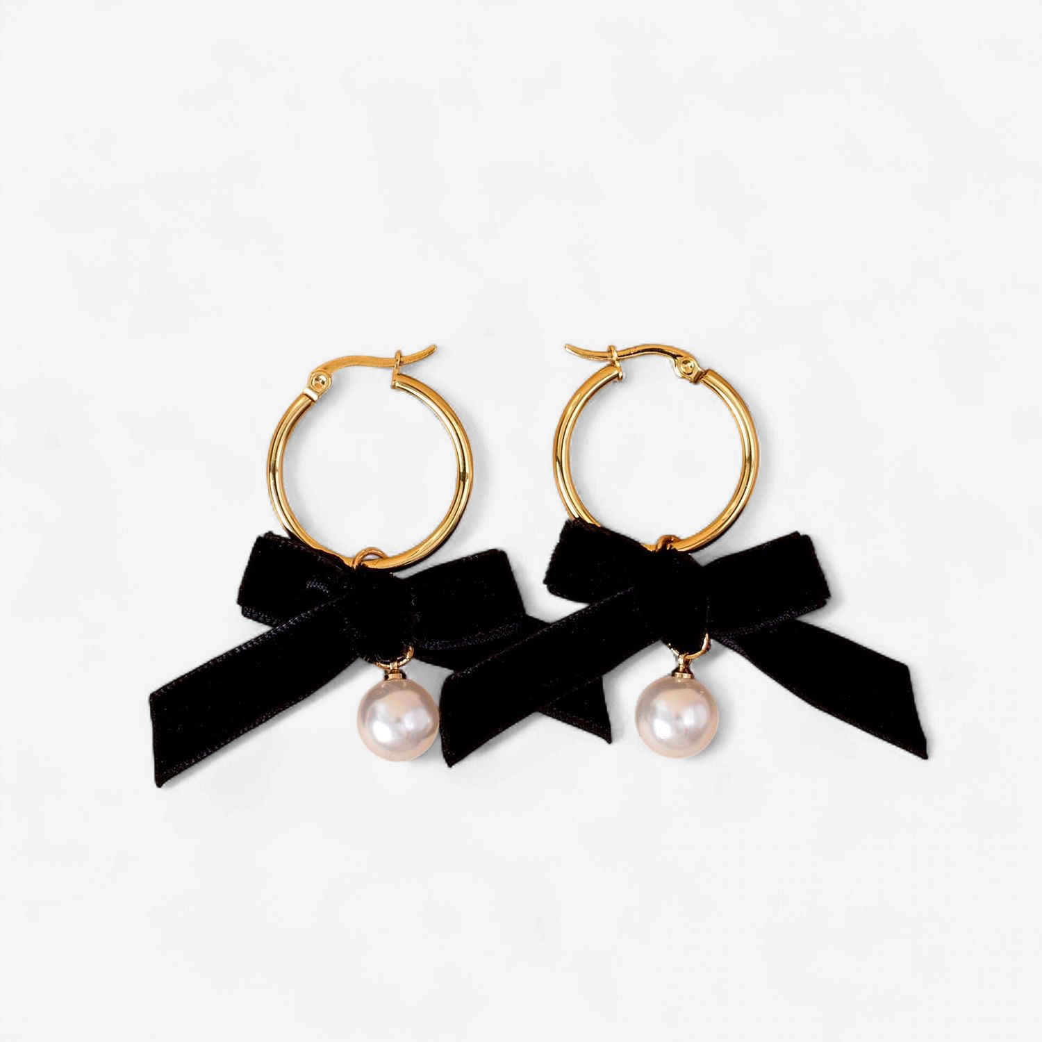 Signature Hoop Earrings-Velvet