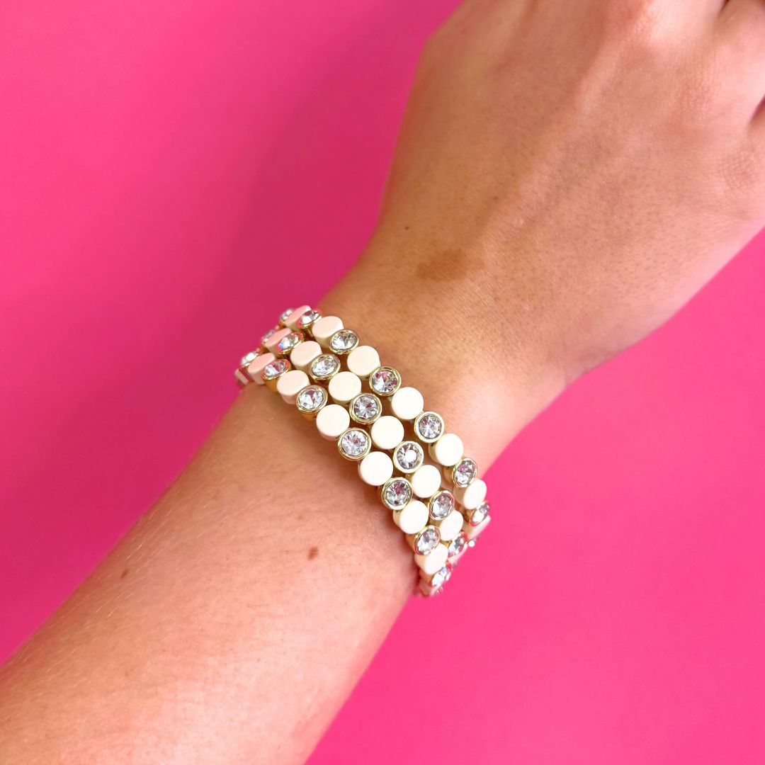 Paris Bracelet, Color: Cream