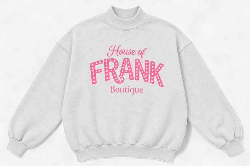 House of Frank - Grey Mock Neck Sweatshirt