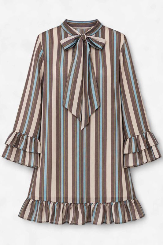 Bow & Behold Mini Dress