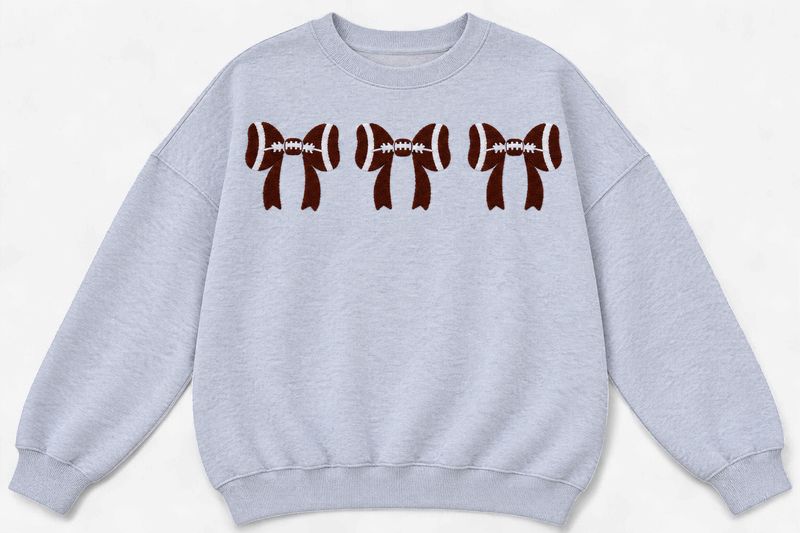Bows & Touchdowns Mockneck