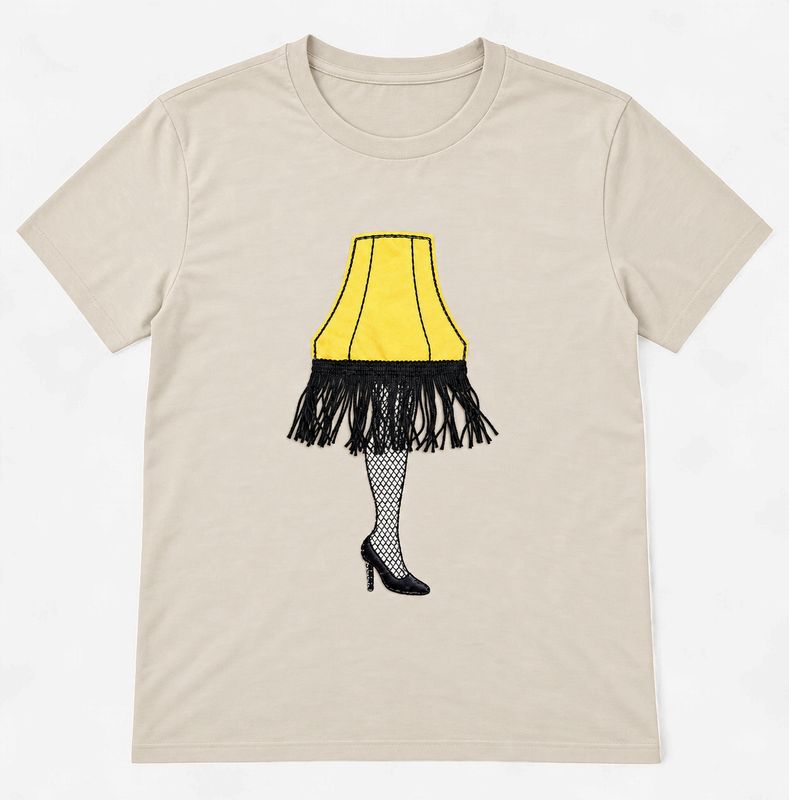 Fragile Christmas Lamp T-Shirt