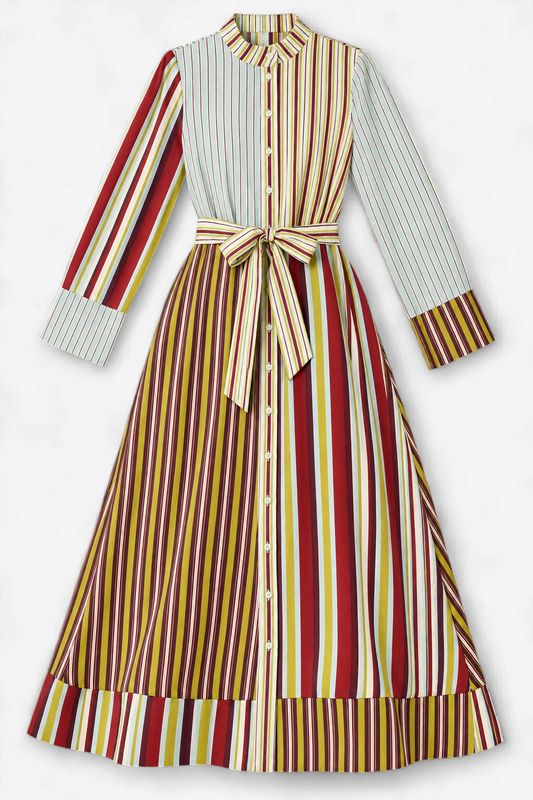 The Sunday Stripe Maxi Dress