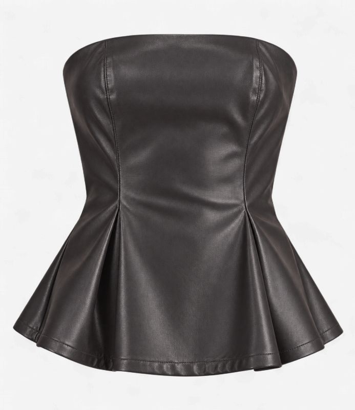 The Main Character Leather Top