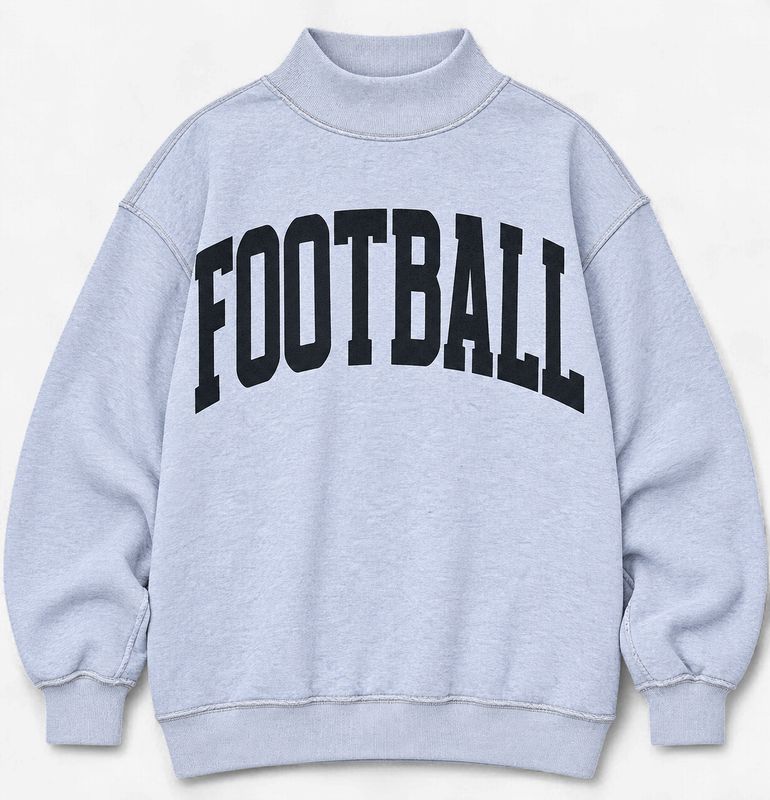 Football & Gameday Reversible Mockneck Sweatshirt