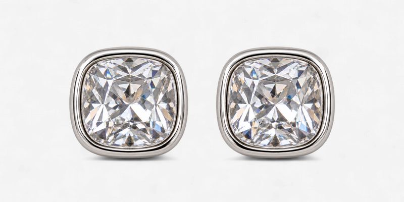 Oversized Rhinestone Stud Earrings