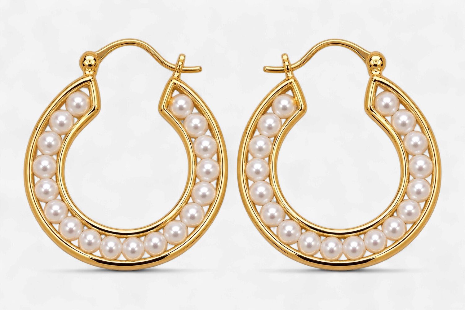 The Golden Girl Hoops The Golden Girl Hoops, Color: Gold