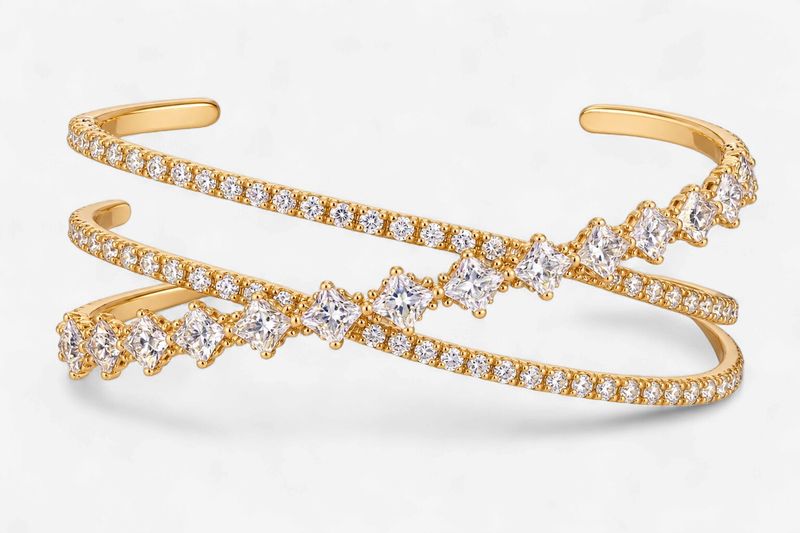 The Golden Connection Cuff