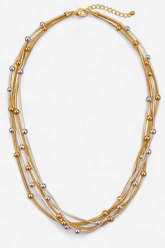 The Mixed Metals Layered Necklace