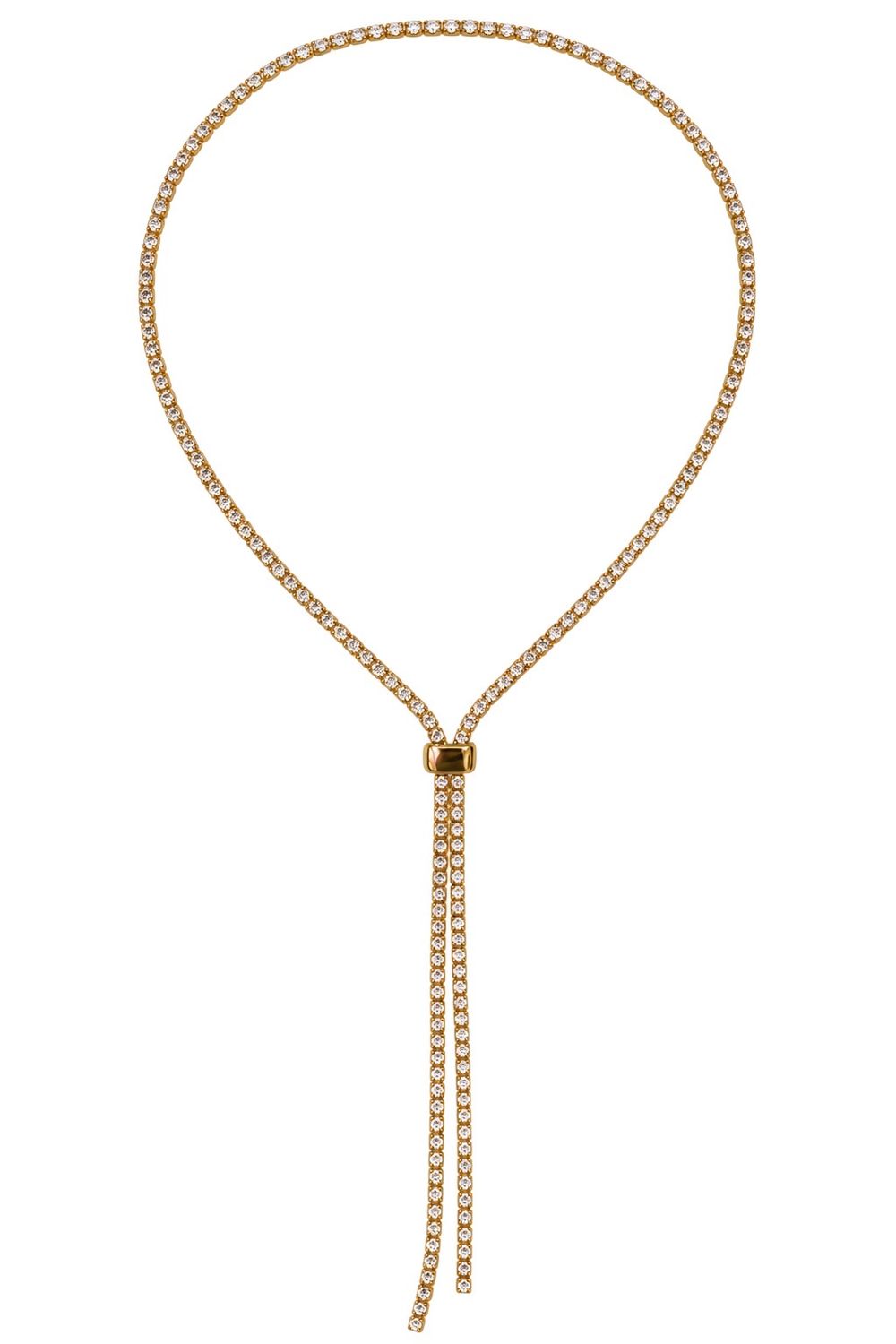 The Delicate Drape Necklace, Color: Gold