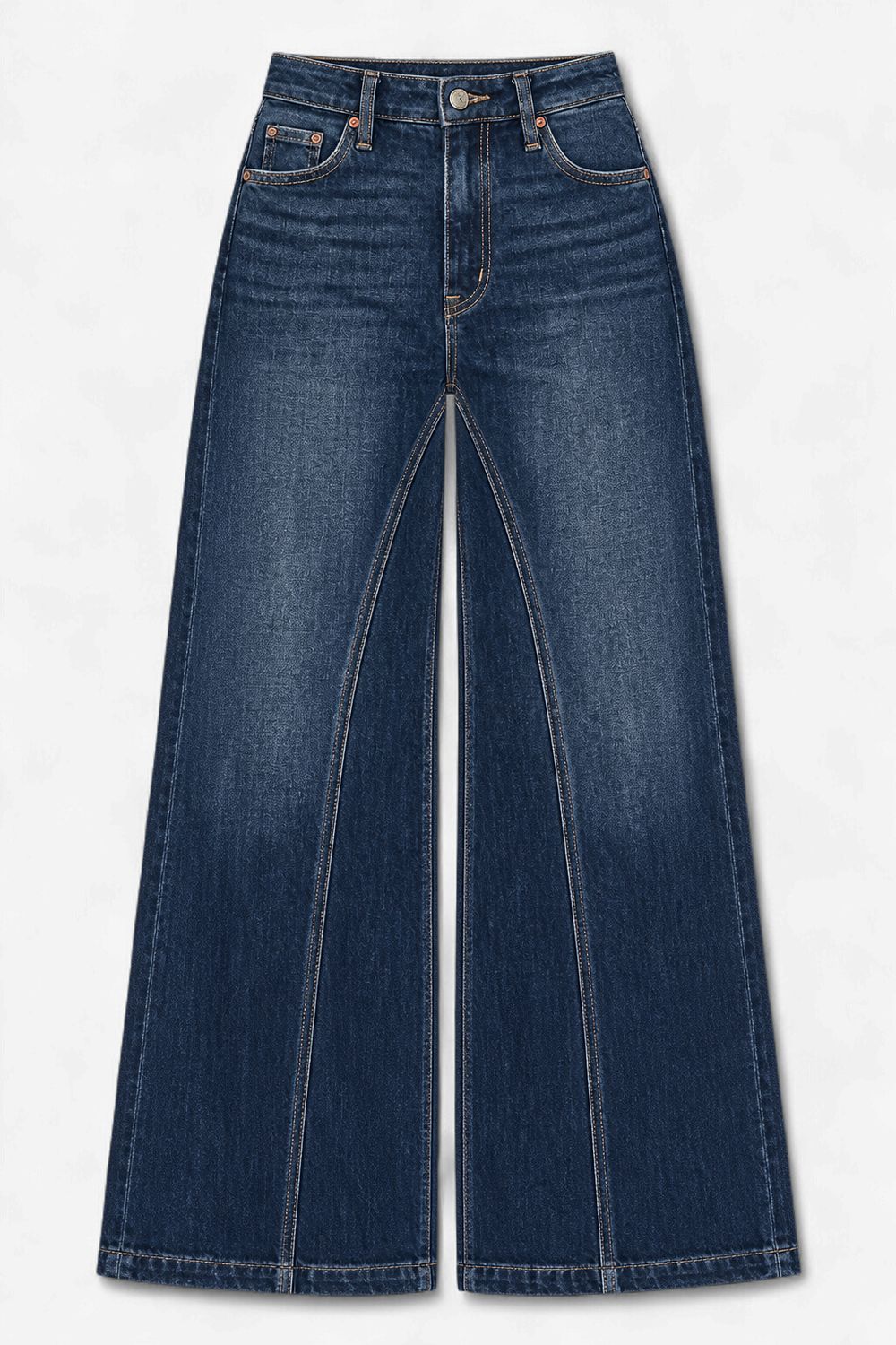 ULTRA HIGH RISE RELAXED FLARE LEG JEANS ULTRA HIGH RISE RELAXED FLARE LEG JEANS, Size: 5 (26)