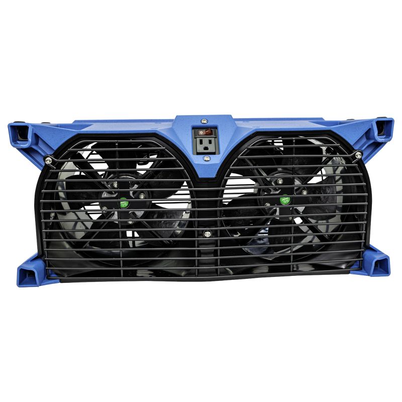 Phoenix Focus II Dual Axial Air Mover, Blue