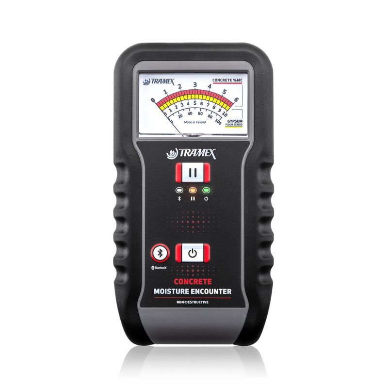 Non-Invasive Concrete Moisture Meter, Tramex CME5, Moisture Encounter