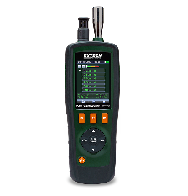 Extech VPC300 Particle Counter and Thermo-Hygrometer Extech VPC300 Particle Counter and Thermo-Hygrometer