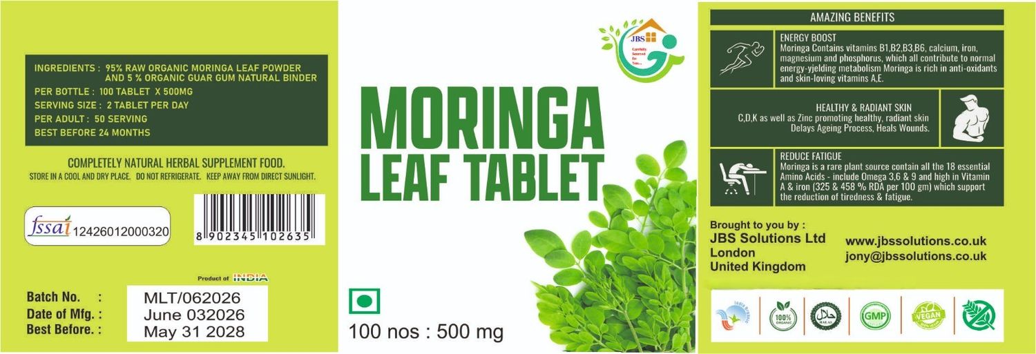 Moringa Leaf Tablet