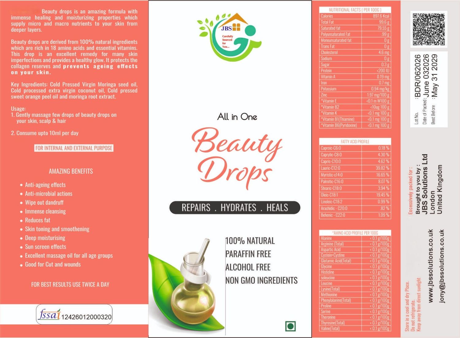 Beauty Drops Liquid - 100ml