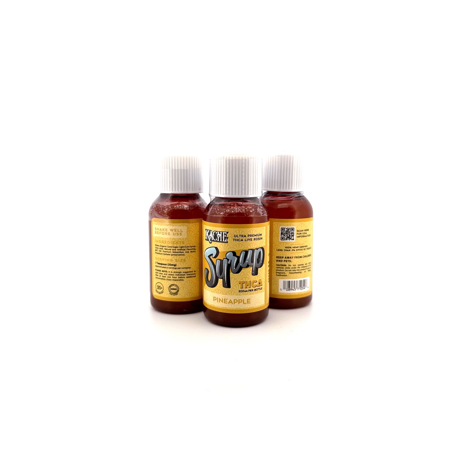 Live Rosin Syrup | 200 mg THCa, Flavor: Pineapple