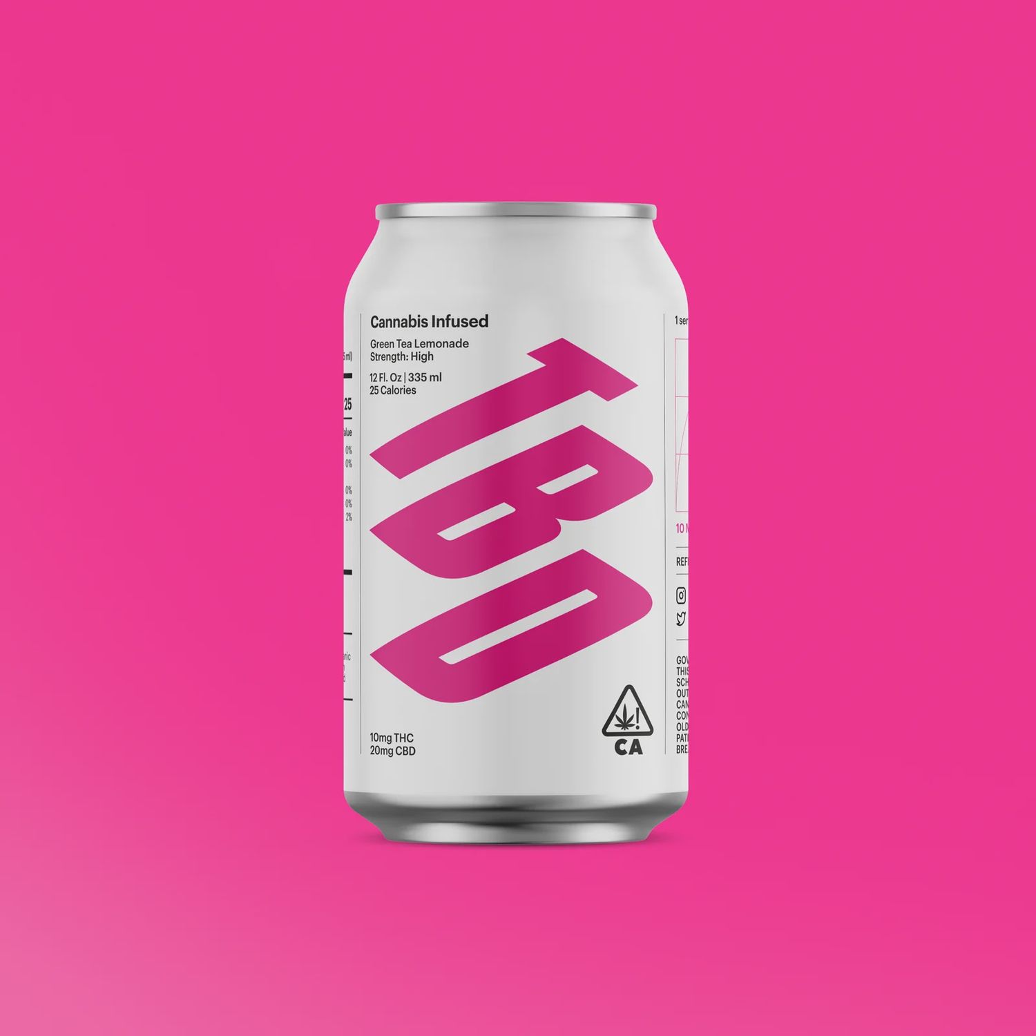 TBD Green Tea | THCa drink, MG: 10mg