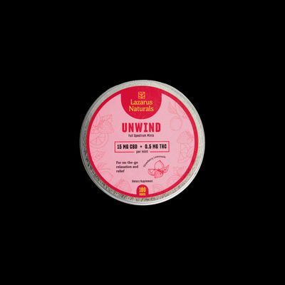 CBD | Strawberry Lemonade | Unwind Full Spectrum Mints