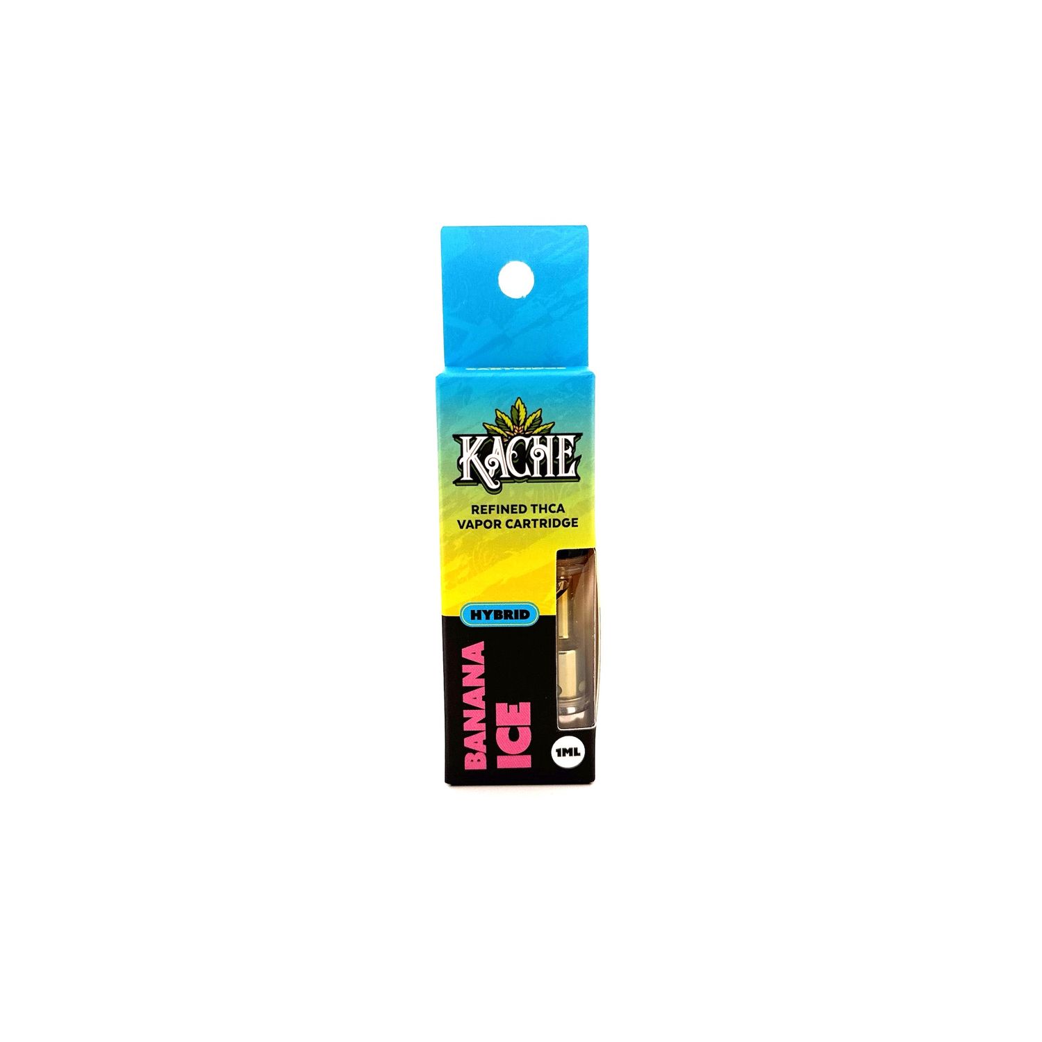 Refined Resin THCa Cartridge | 1g, Flavor: Banana Ice