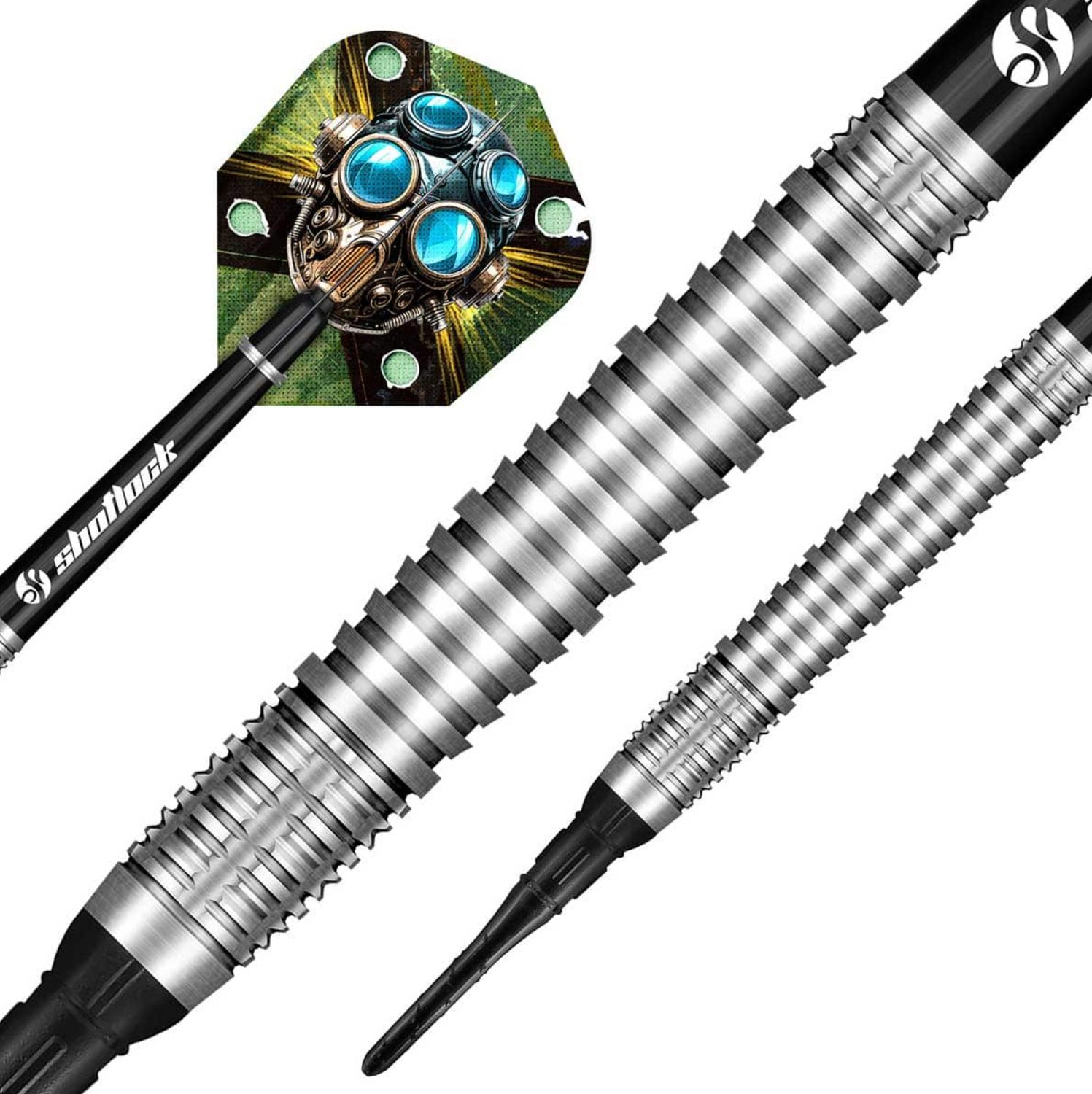 Badlands Krush Soft Tip Dart Set 90% Tungsten Barrels-20gm