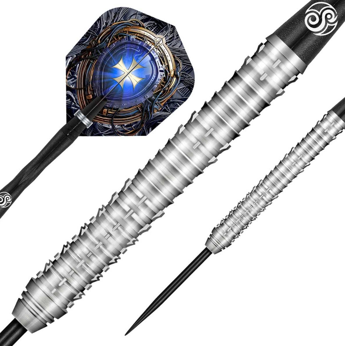 Future Knights Ironsoul Steel Tip Dart Set-90% Tungsten-24gm