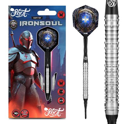 Future Knights Ironsoul Soft Tip Dart Set-90% Tungsten-20gm
