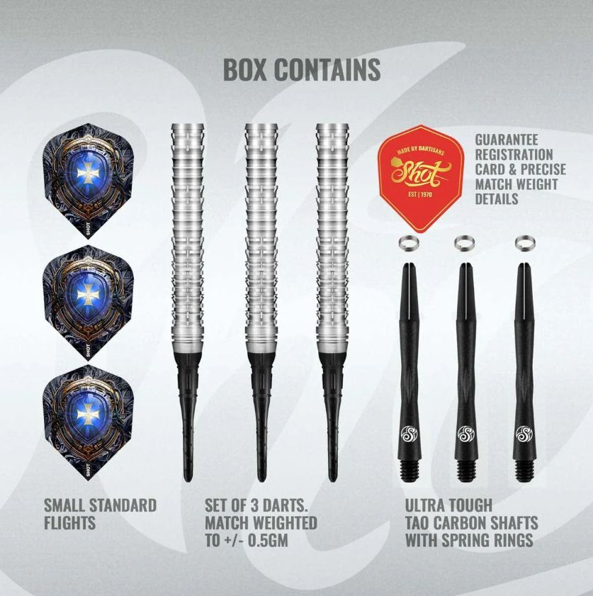 Future Knights Ironsoul Soft Tip Dart Set-90% Tungsten-20gm