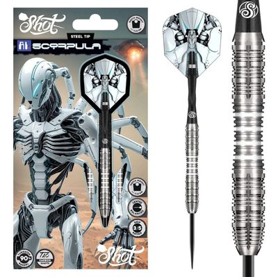 AI Scorpula Steel Tip Dart Set-90% Tungsten Barrels-27gm