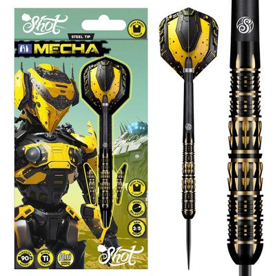 AI Mecha Steel Tip Dart Set-90% Tungsten Barrels-25gm