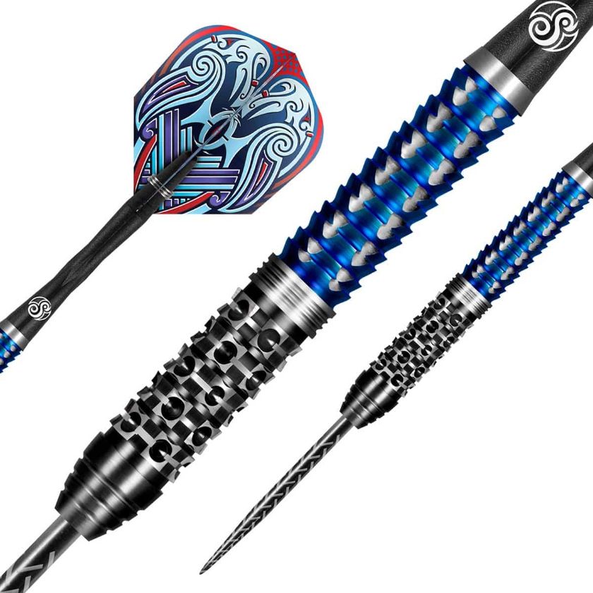 Viking Raven Steel Tip Dart Set 90% Tungsten 24gm