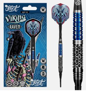 Viking Raven Soft Tip Dart Set 90% Tungsten 18gm