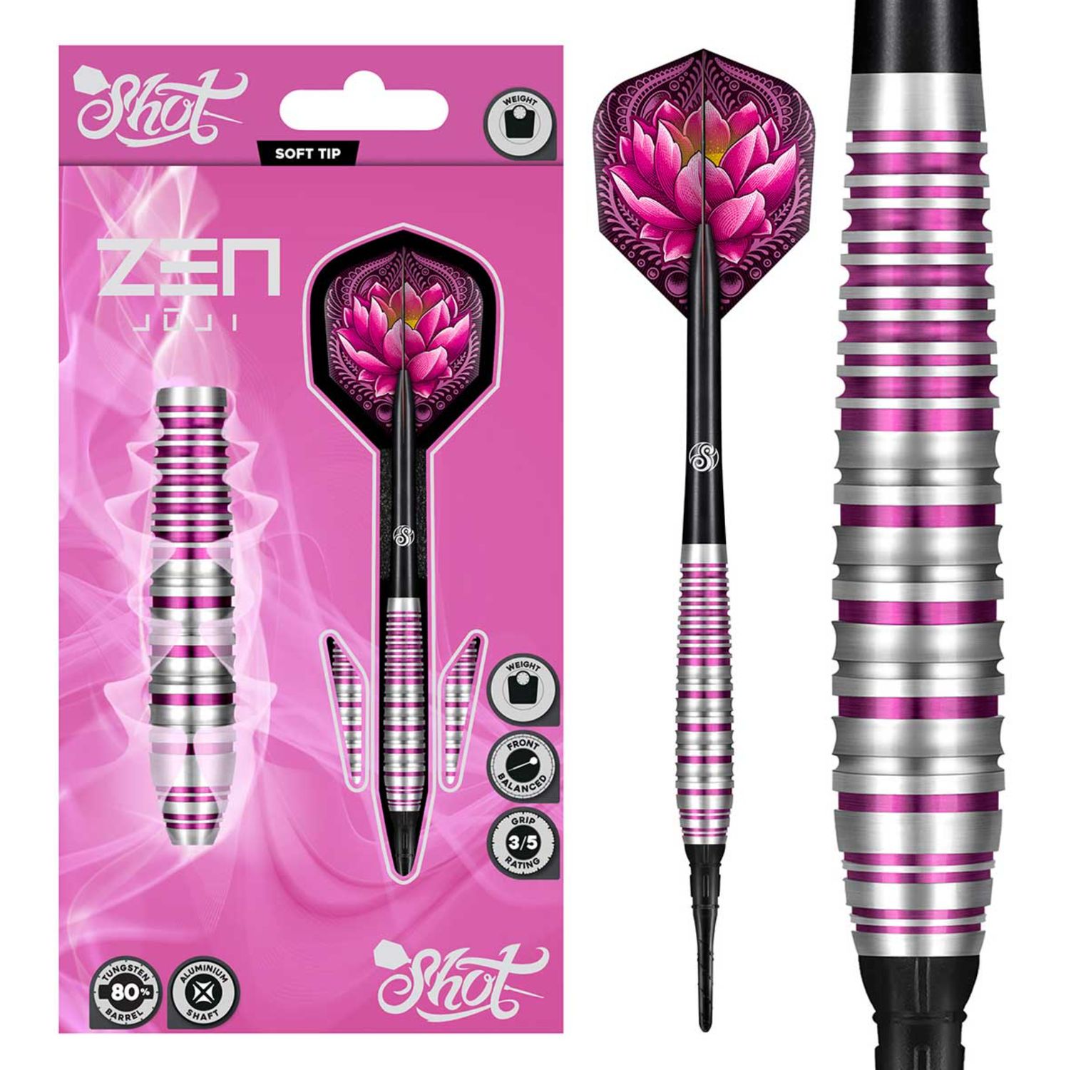 Zen Juji Soft Tip Dart Set 20gm