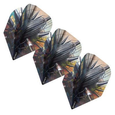 Gnarly Rippah Dart Flight Set-Small Standard