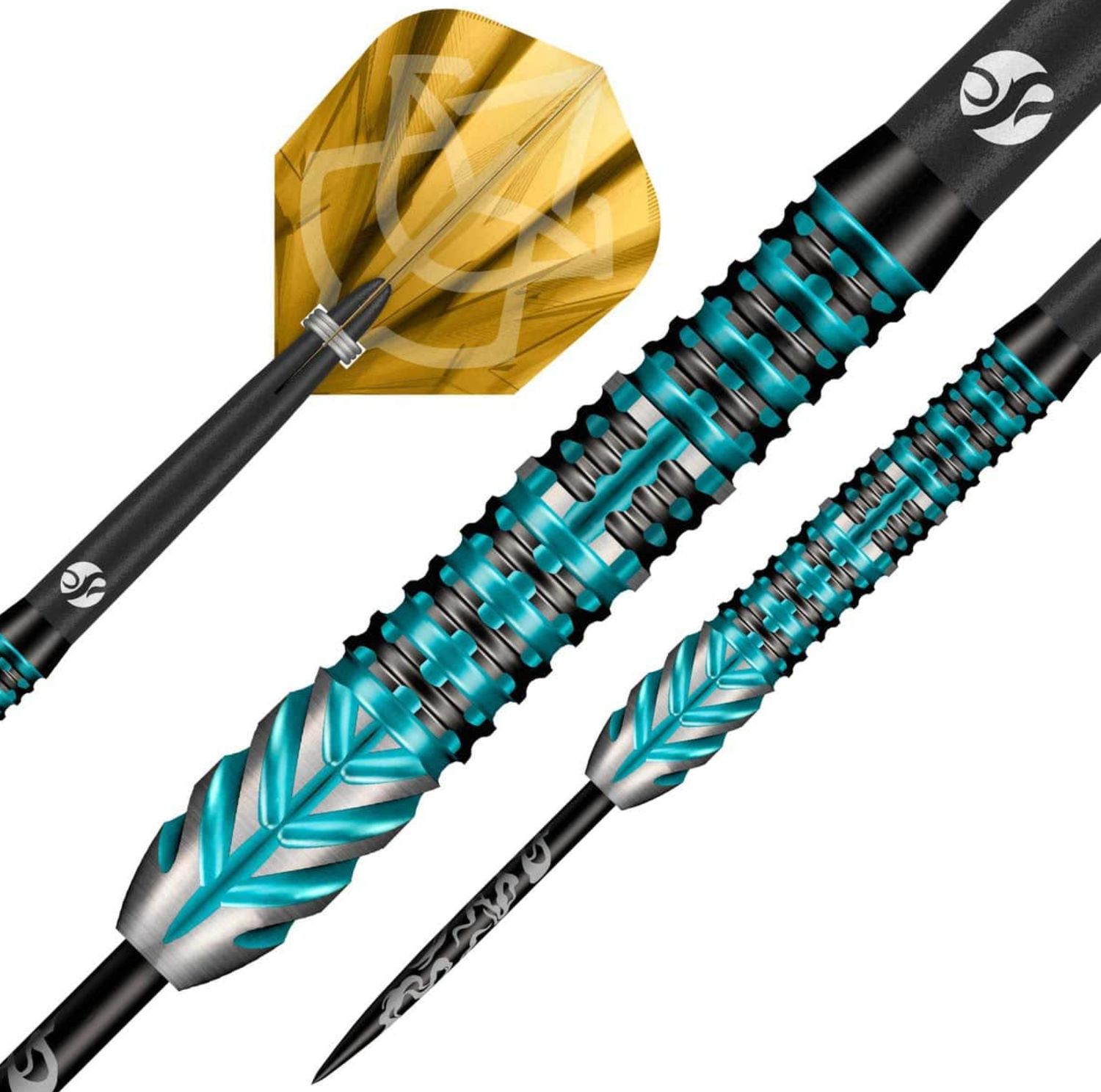 Alchemy Volta Steel Tip Dart Set-90% Tungsten Barrels-25gm