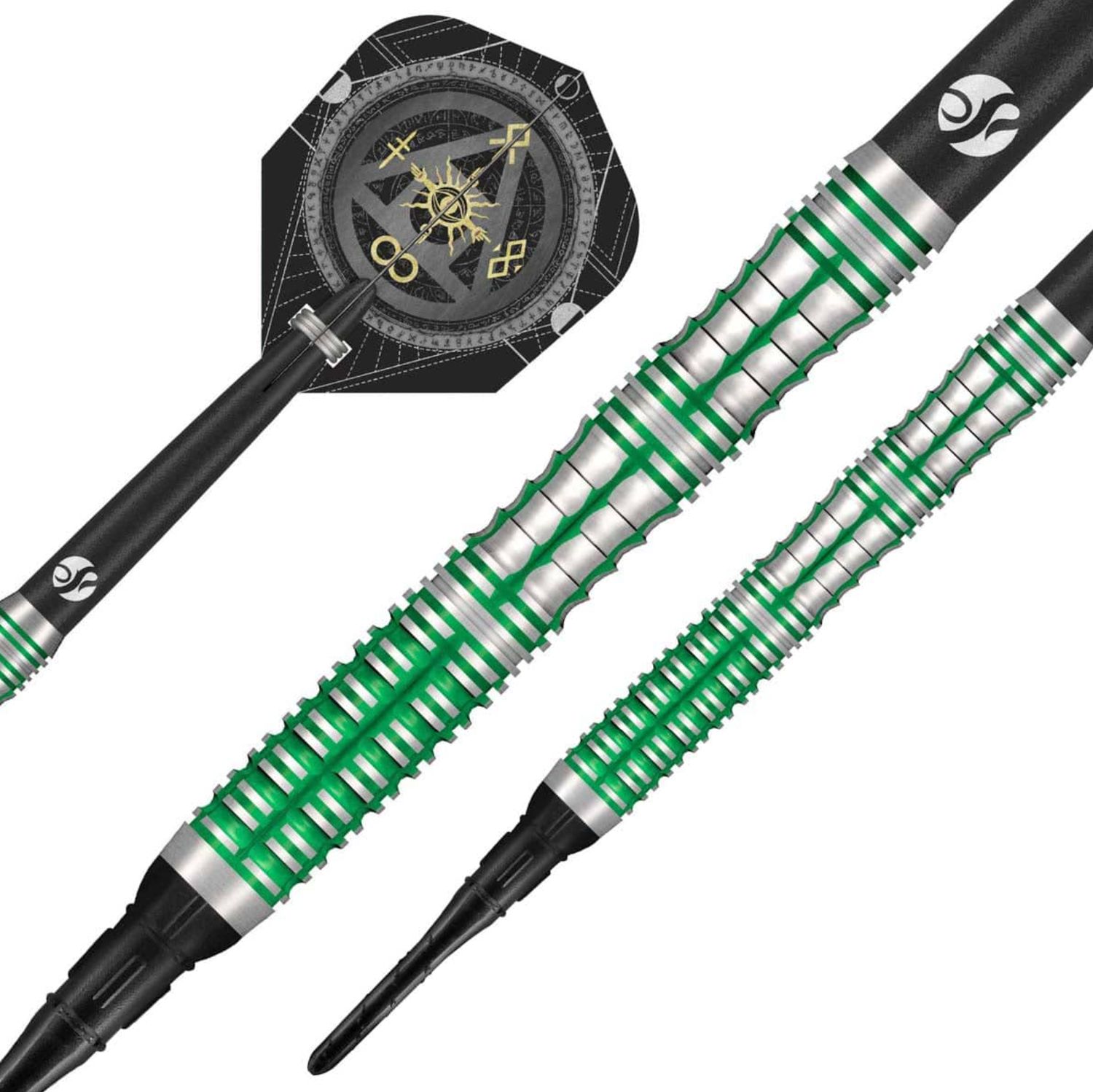 Alchemy Mythril Soft Tip Dart Set-90% Tungsten Barrels-20gm