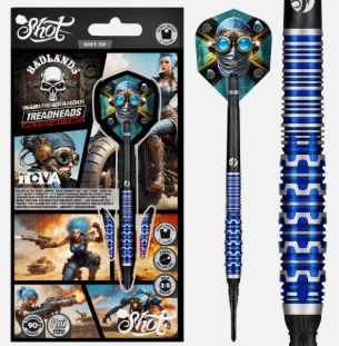 Badlands Tova Soft Tip Dart Set–90% Tungsten Barrels-20gm