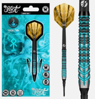 Alchemy Volta Soft Tip Dart Set-90% Tungsten Barrels-20gm