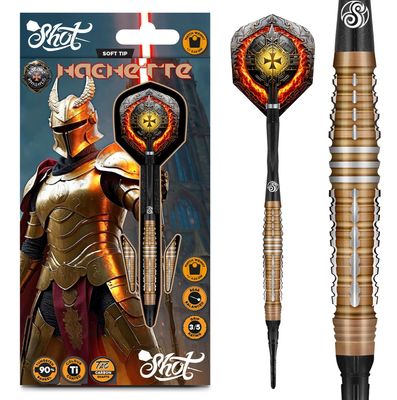 Future Knights Hachette Soft Tip Dart Set-90% Tungsten-20gm