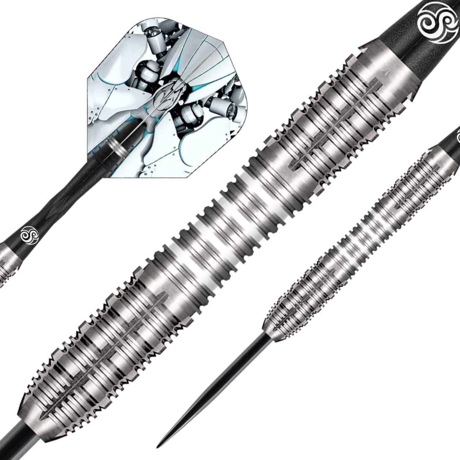 AI Scorpula Steel Tip Dart Set-90% Tungsten Barrels-24gm
