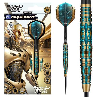 AI Replicant Steel Tip Dart Set-90% Tungsten Barrels-23gm