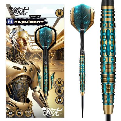 AI Replicant Steel Tip Dart Set-90% Tungsten Barrels-25gm