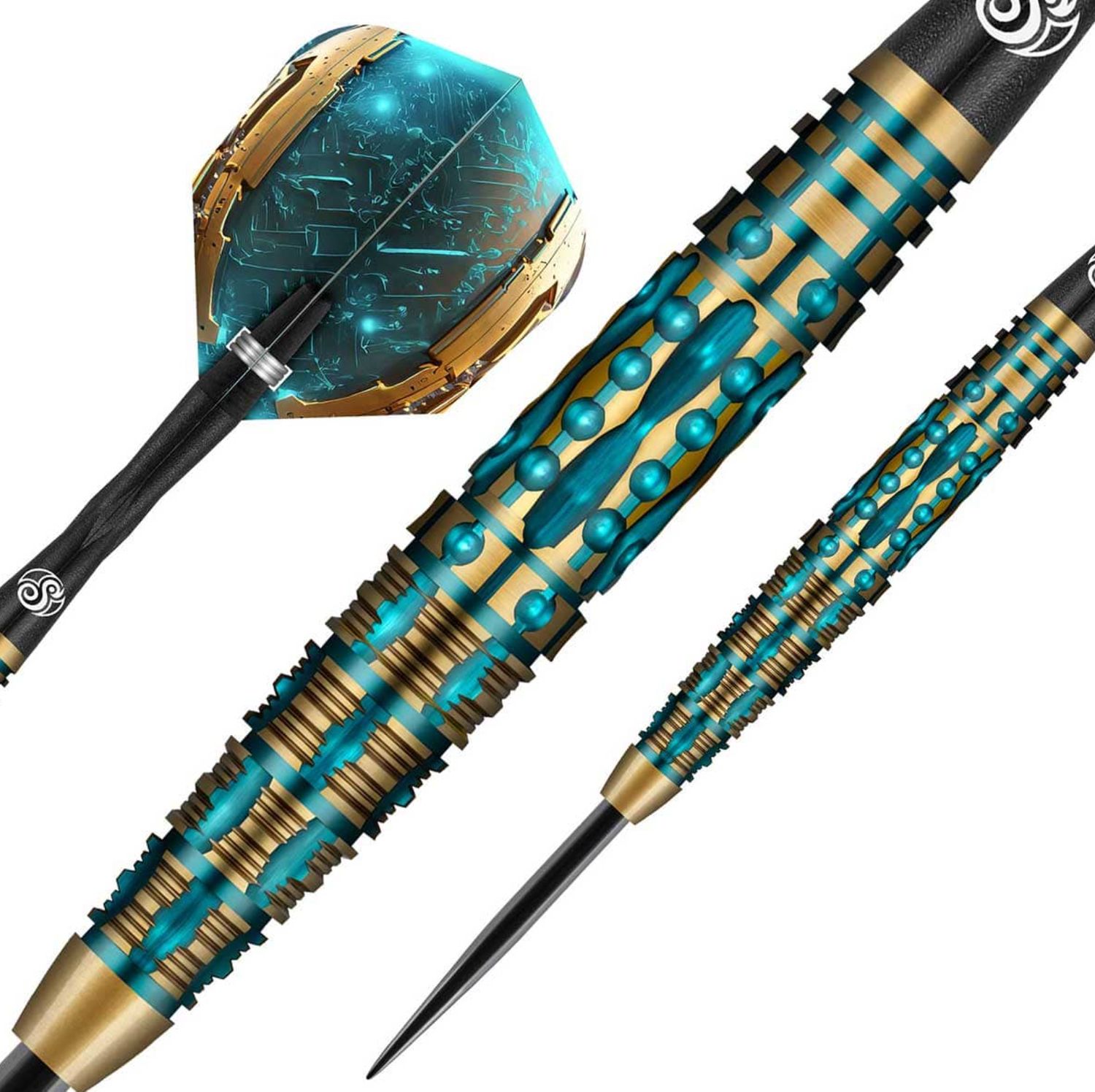 AI Replicant Steel Tip Dart Set-90% Tungsten Barrels-25gm