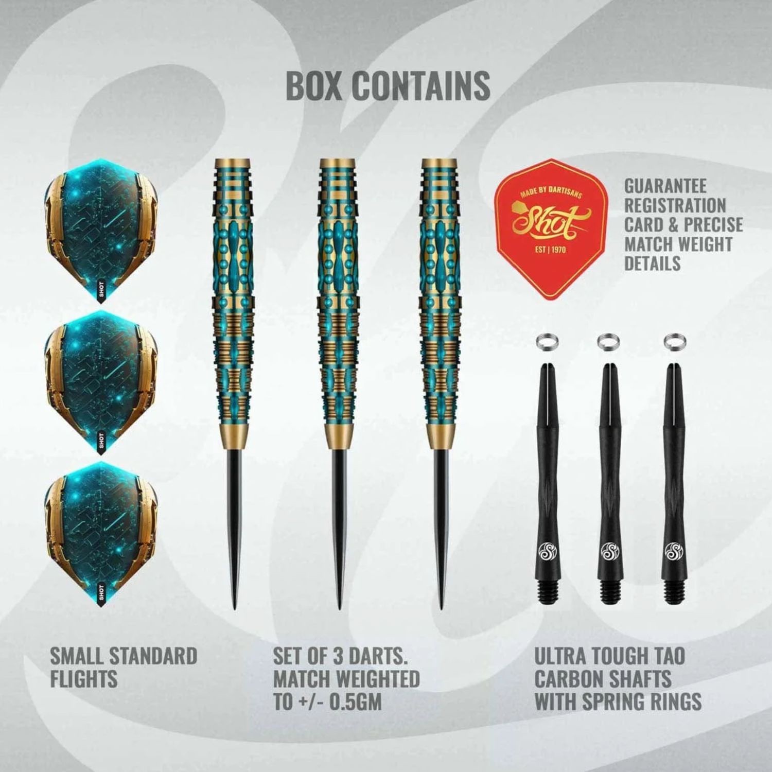 AI Replicant Steel Tip Dart Set-90% Tungsten Barrels-24gm