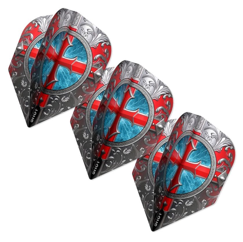 Future Knights St George Dart Flight Set- Small Standard
