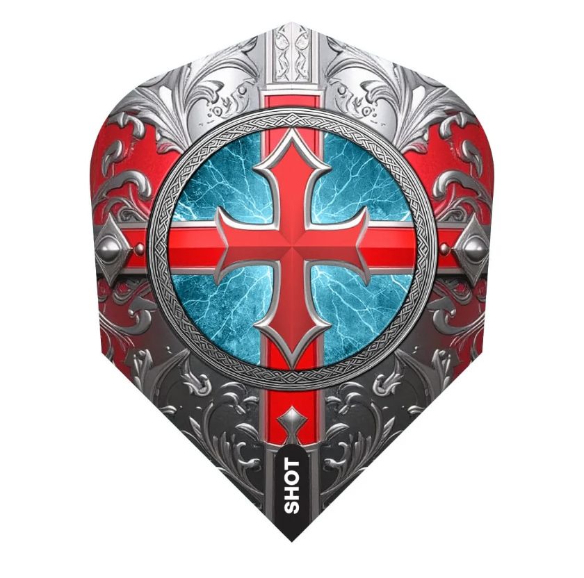 Future Knights St George Dart Flight Set- Small Standard