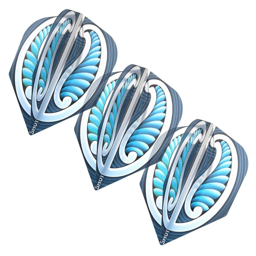 Warrior Blue Dart Flight Set - Small Standard